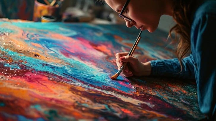 artist-creating-artwork